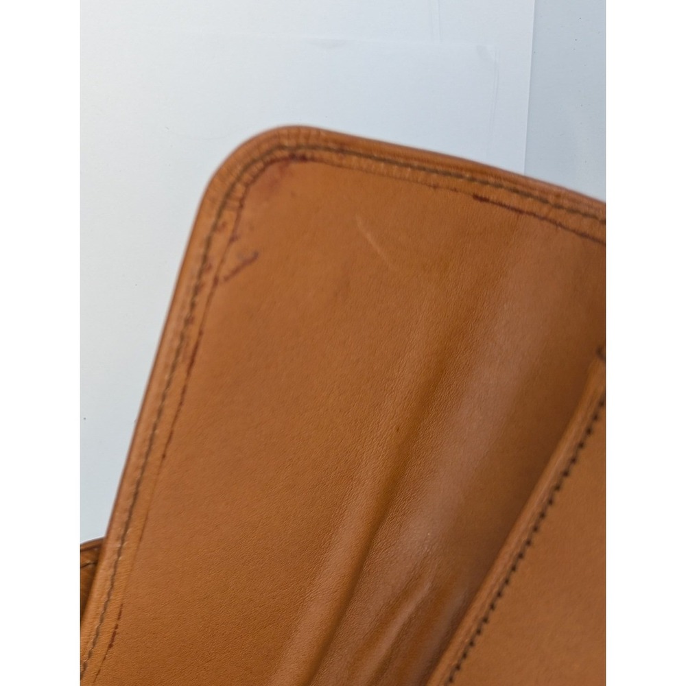Avancorpi Puccini Attilio Wallet Tan Italian Leather Long Continental Cognac EUC - Picture 9 of 12